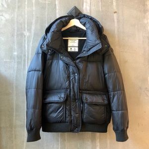 Abercrombie Wind & Water Resistant Puffer Jacket
